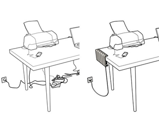 Illustration for article titled "Energy-Saving Adapters Concept Must be Manufactured NOW!", Gore Declares*